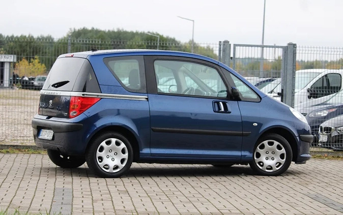 Peugeot 1007 cena 9900 przebieg: 123000, rok produkcji 2006 z Jędrzejów małe 407